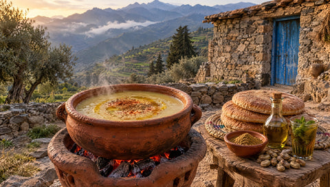 Bissara – die marokkanische Ackerbohnen-Suppe aus dem Tontopf