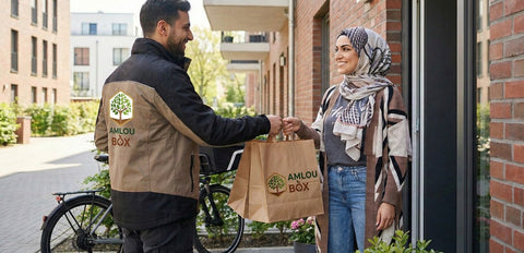 AmlouBox ist da – Alles über unsere blitzschnelle Lieferung.