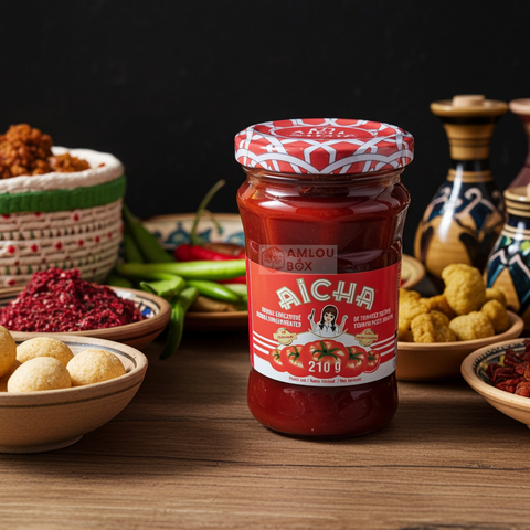 Aicha - Tomatenmark im Glas