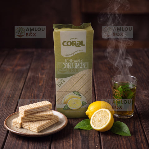 Coral - Boer-Waffeln mit Zitronencreme-Füllung, 330g