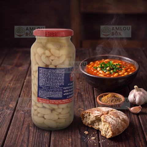 Konouz - Weiße Bohnen im Glas, 540g