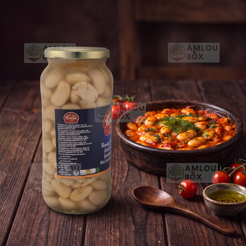 Konouz - Große weiße Bohnen im Glas, 540g