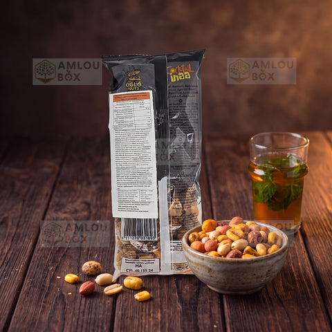Inaa Snacks - Cocktail Nussmischung Original ohne Schale (Gewürzt), 90g