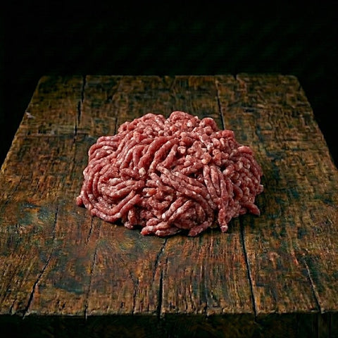 Hackfleisch vom jungbullen