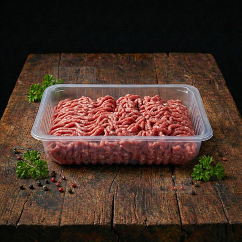 Hackfleisch vom Jungbullen