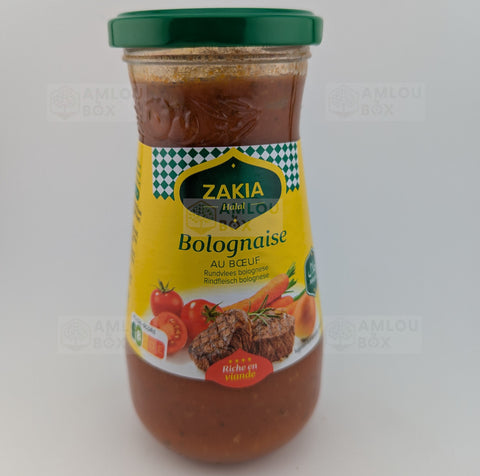 Zakia - Sauce Bolognaise mit Rind (Halal), 400g