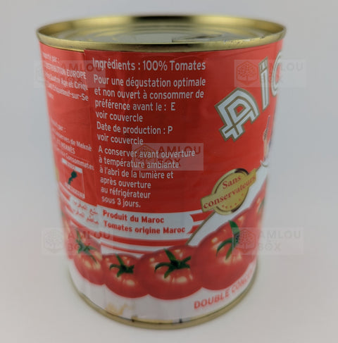 Aicha - Konzentriertes Tomatenmark (C.C.), 880 gr.