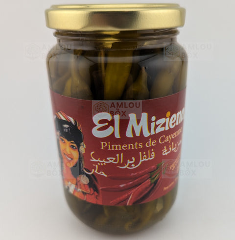 El Miziana Peperoni (Scharf), 370g Glas