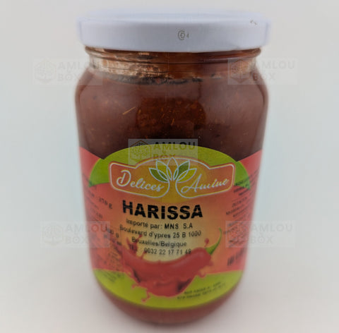 Delices Amine - Traditionelle Harissa, 370g Glas
