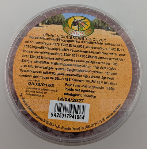 Atlas Delice - Rote Oliven (Eingeritzt), 650g