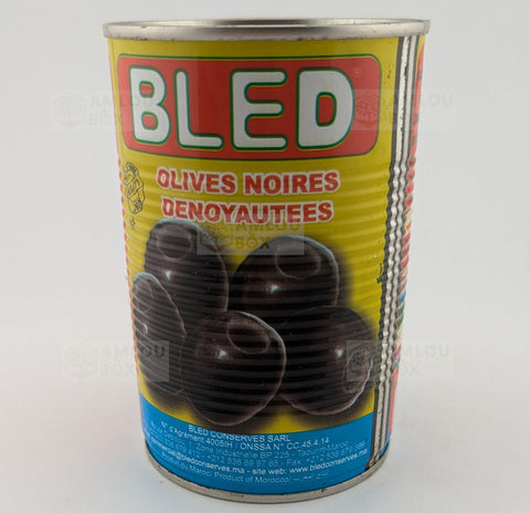 Bled - Schwarze Oliven (Entsteint), 400g