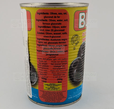 Bled - Schwarze Oliven (Entsteint), 400g