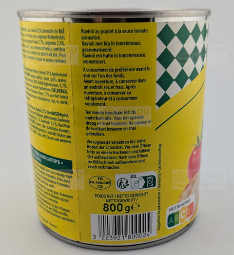 Zakia - Ravioli mit Hähnchenfleisch (Halal), 800g