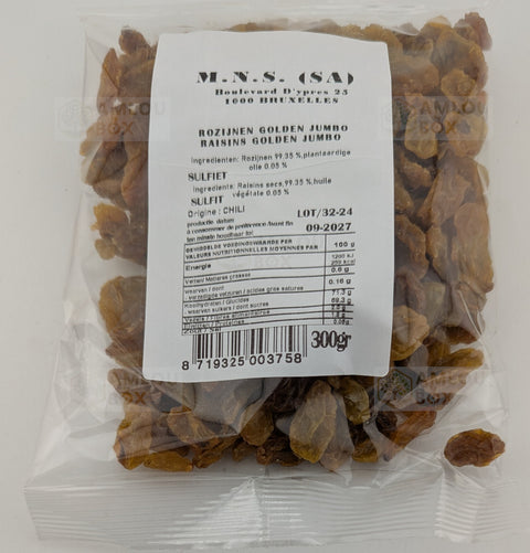 Konouz - Goldene Jumbo-Rosinen, 300g
