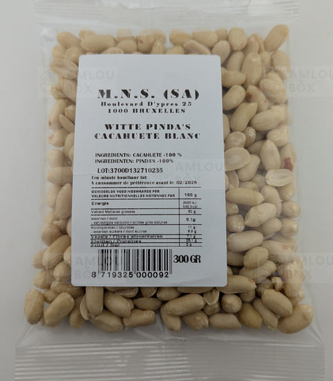 Konouz - Weiße Riesen-Erdnüsse (Jumbo), 300g
