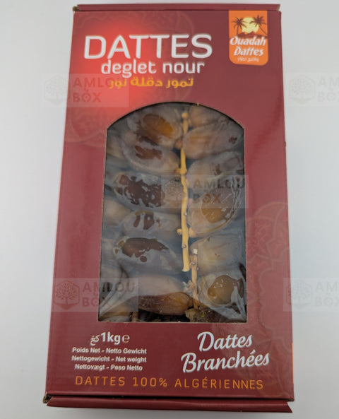Deglet Nour - Algerische Datteln an der Rispe, 1kg