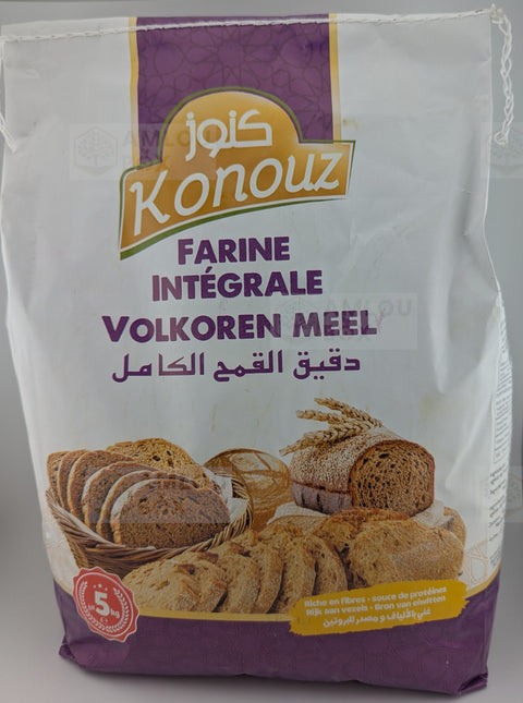 Konouz - Vollkornmehl (Vorratsbeutel), 5kg