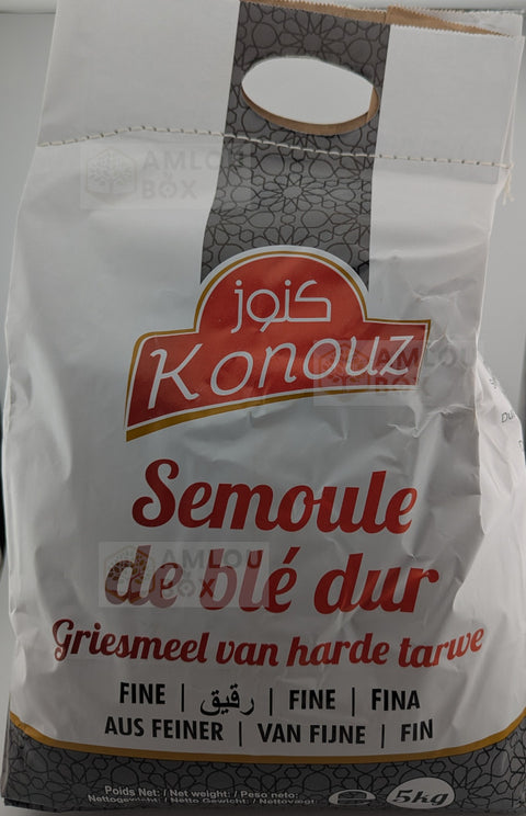 Konouz - Hartweizengrieß Fein, 5kg