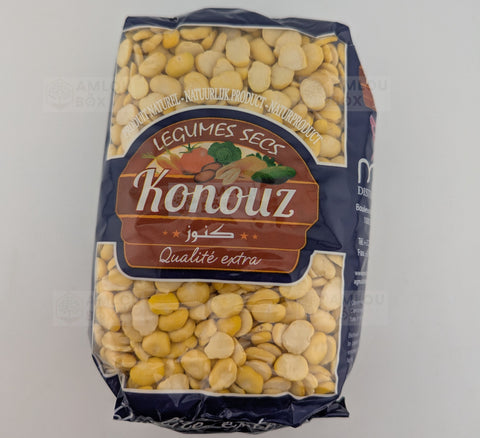 Konouz - Kleine Ackerbohnen (Geschält), 750g