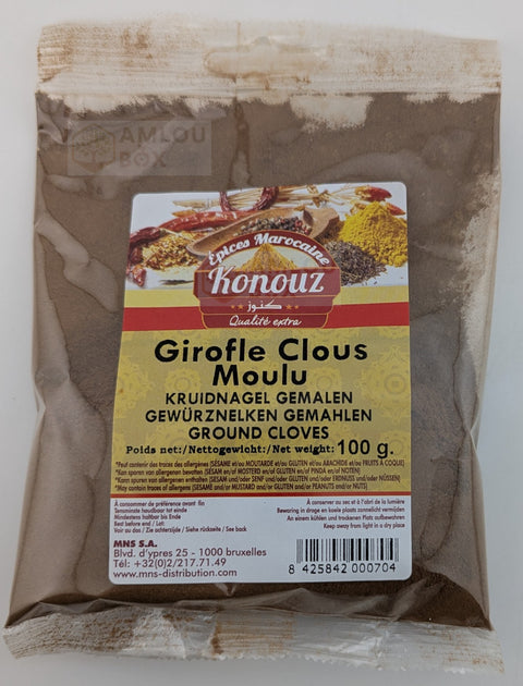 Konouz - Nelken (Gewürznelken gemahlen), 100g