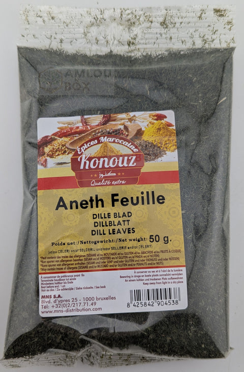 Konouz - Dillspitzen (Getrocknet), 50g