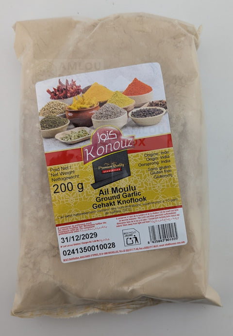 Konouz - Knoblauchpulver (Fein gemahlen), 200g