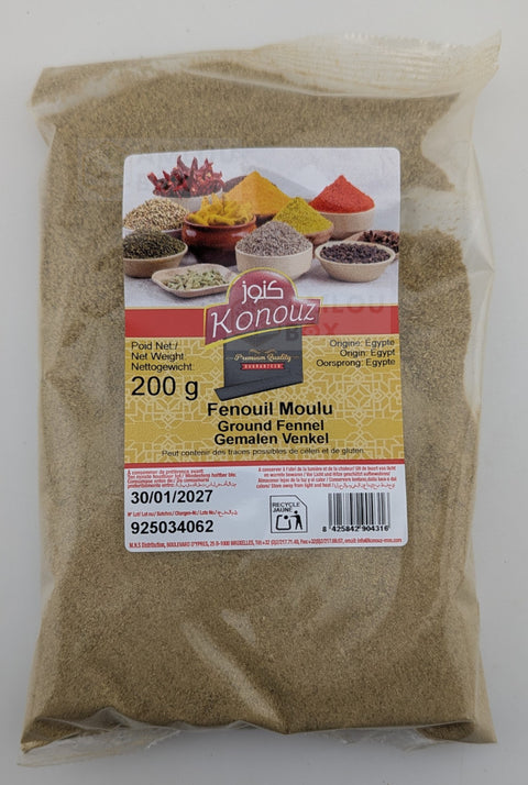 Konouz - Fenchel Gemahlen, 200g