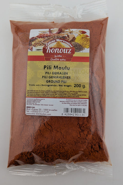 Konouz - Chili-Pulver (Pili Pili Gemahlen), 200g