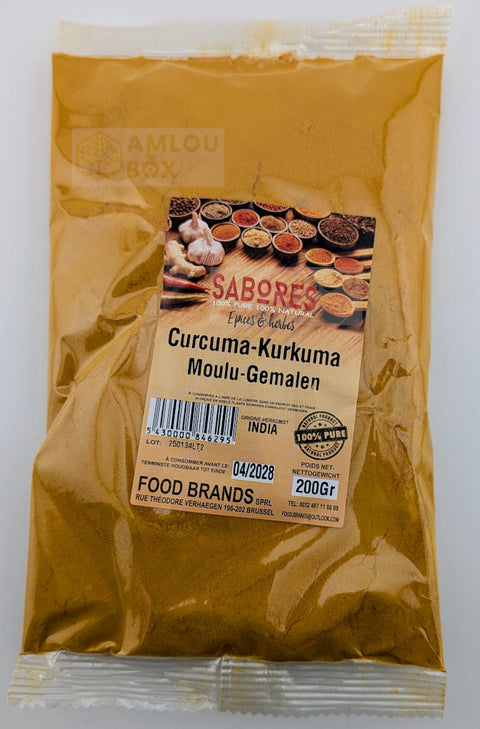 Konouz - Kurkuma-Pulver (Gelbwurz), 200g