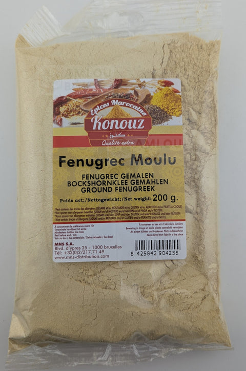 Konouz - Bockshornklee Gemahlen (Fenugrec), 200g