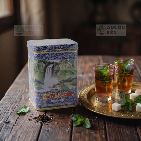 Konouz - Green Tea G402 in Decorative Tin, 300g