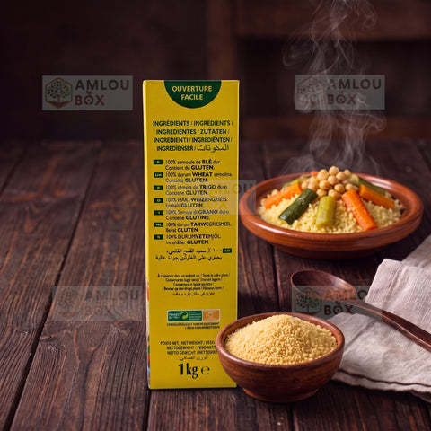 Zakia - Couscous (Mittel), 1kg