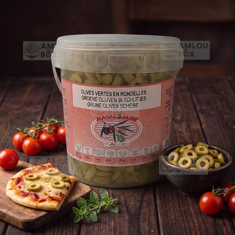 Atlas Delice - Green Olive Rings (Slices)