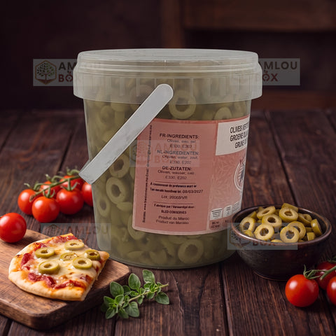 Atlas Delice - Green Olive Rings (Slices)